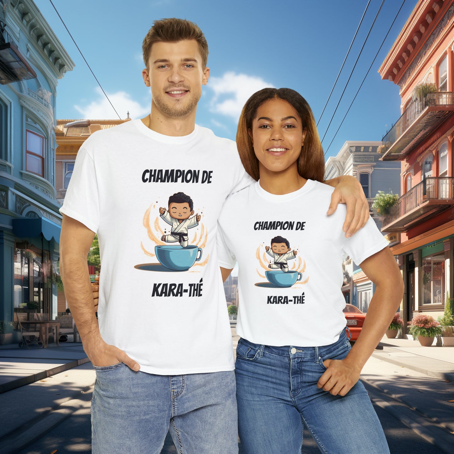 Champion de Kara-thé - T-shirt