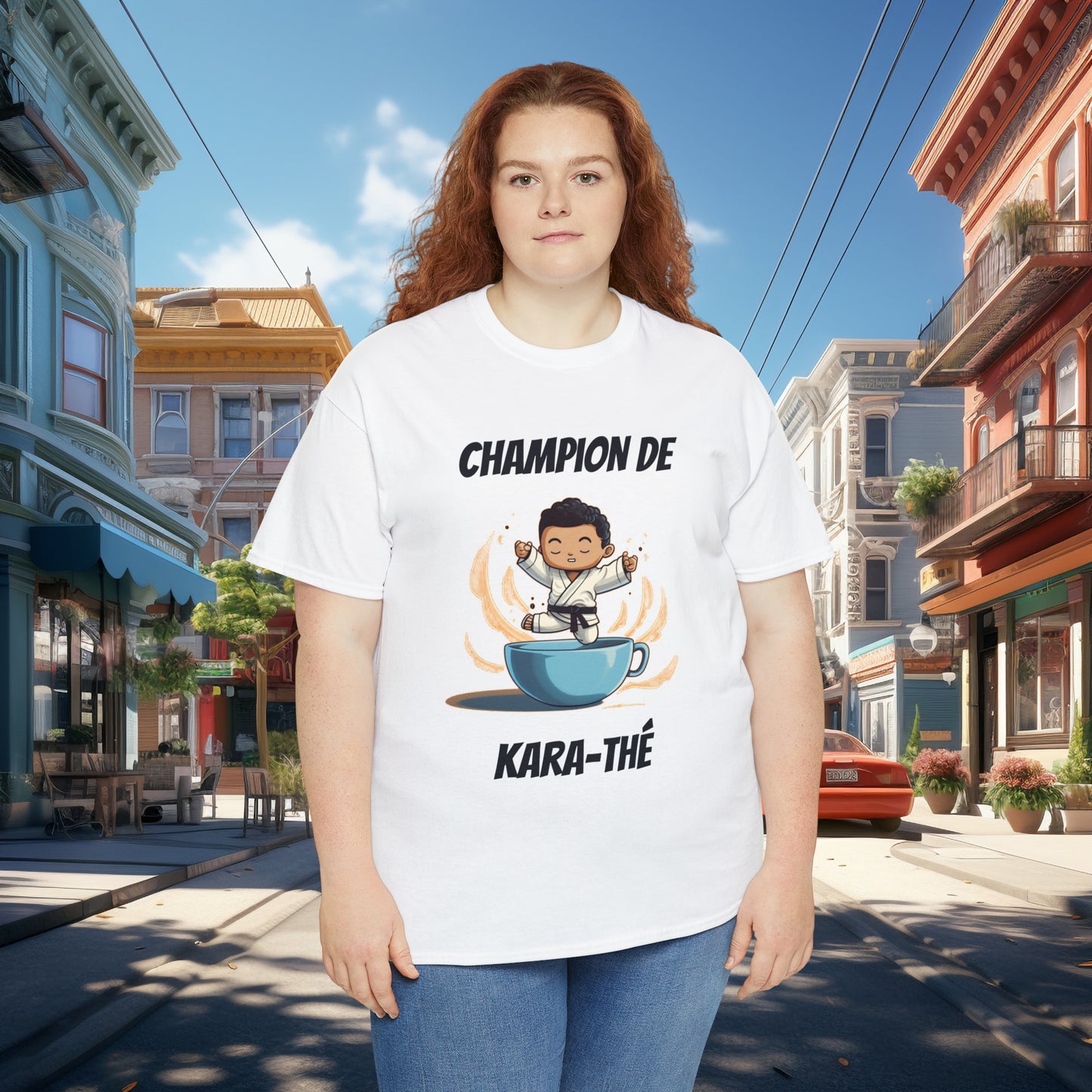 Champion de Kara-thé - T-shirt