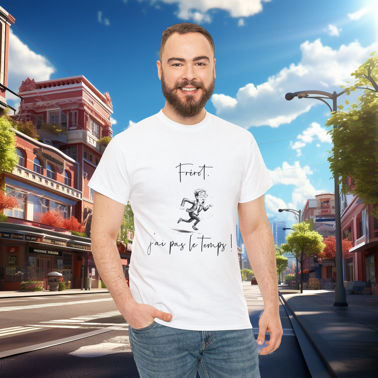 Frérot, j'ai pas le temps - T-shirt