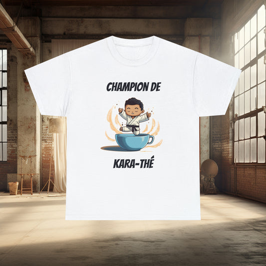 Champion de Kara-thé - T-shirt