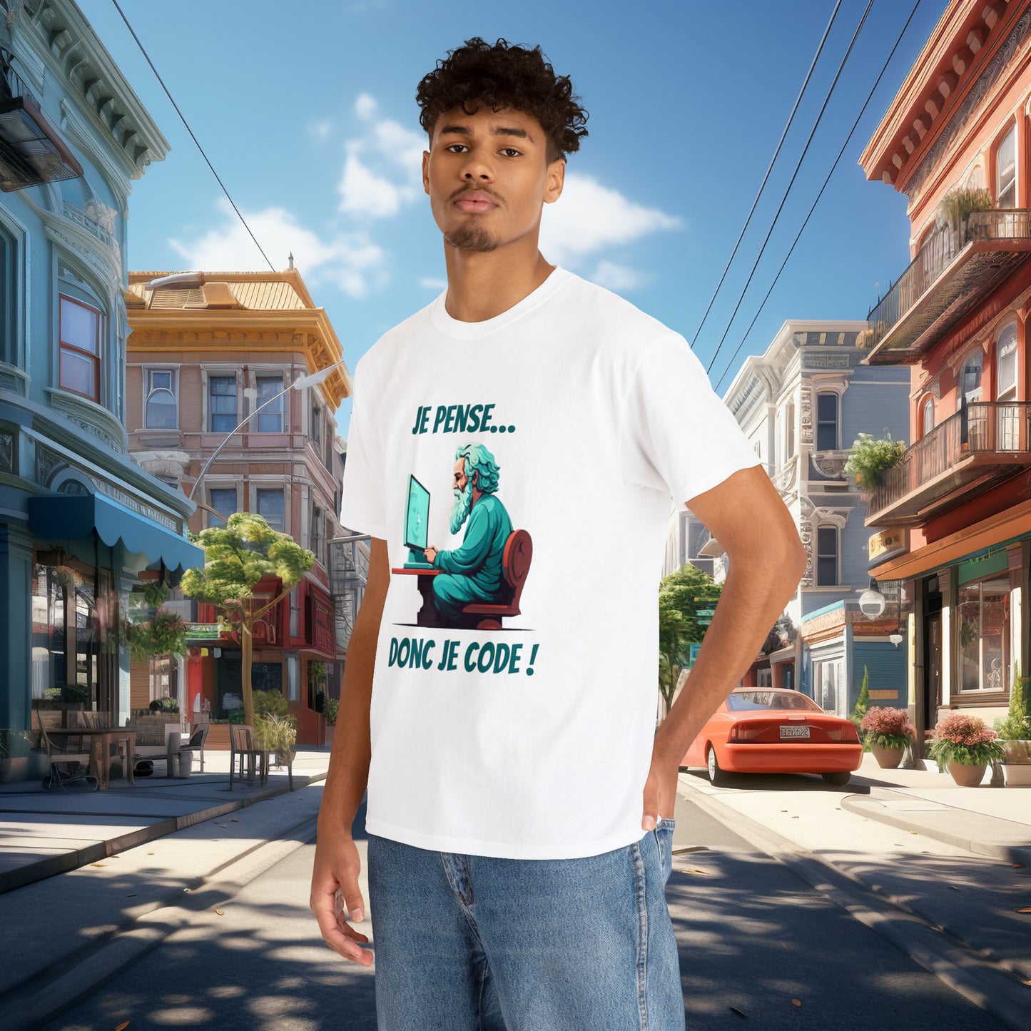 Je pense, donc je code ! - T-shirt