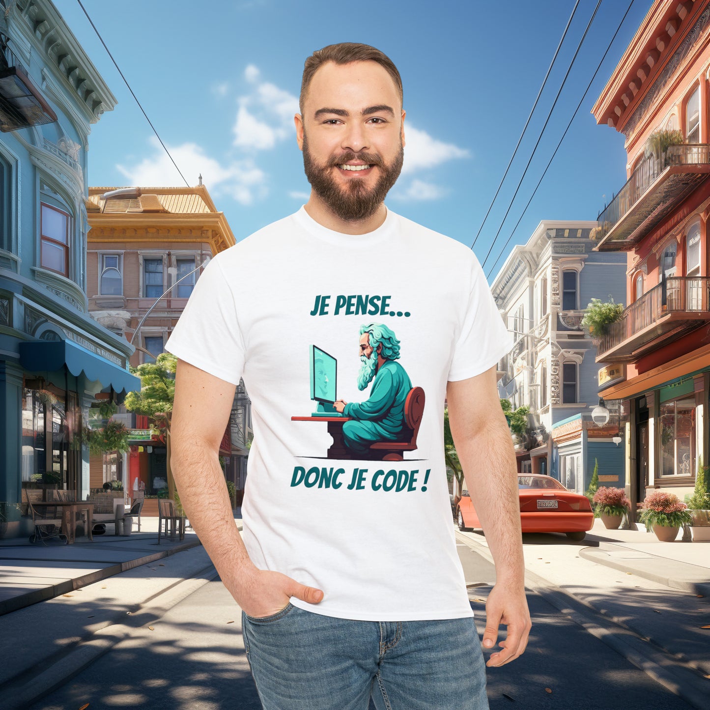 Je pense, donc je code ! - T-shirt
