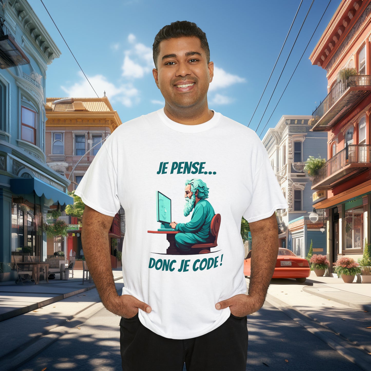 Je pense, donc je code ! - T-shirt