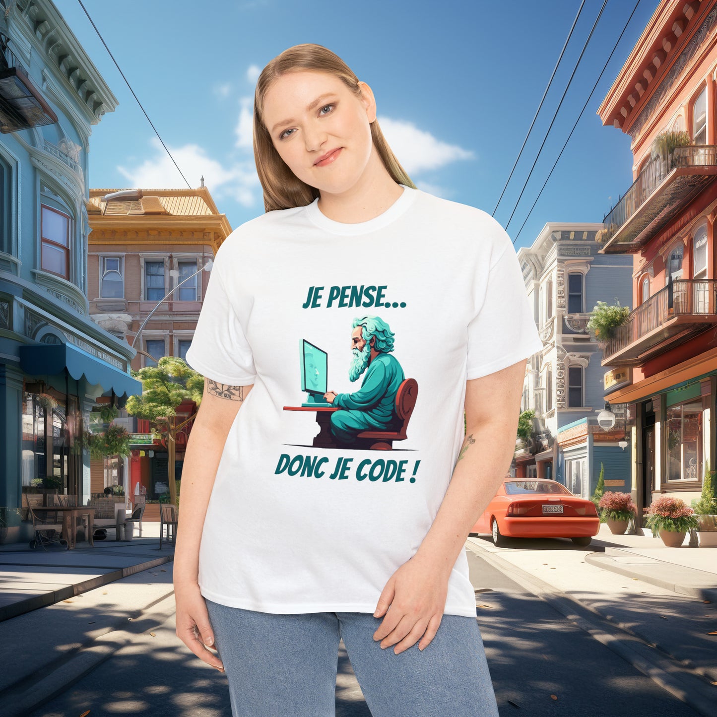 Je pense, donc je code ! - T-shirt