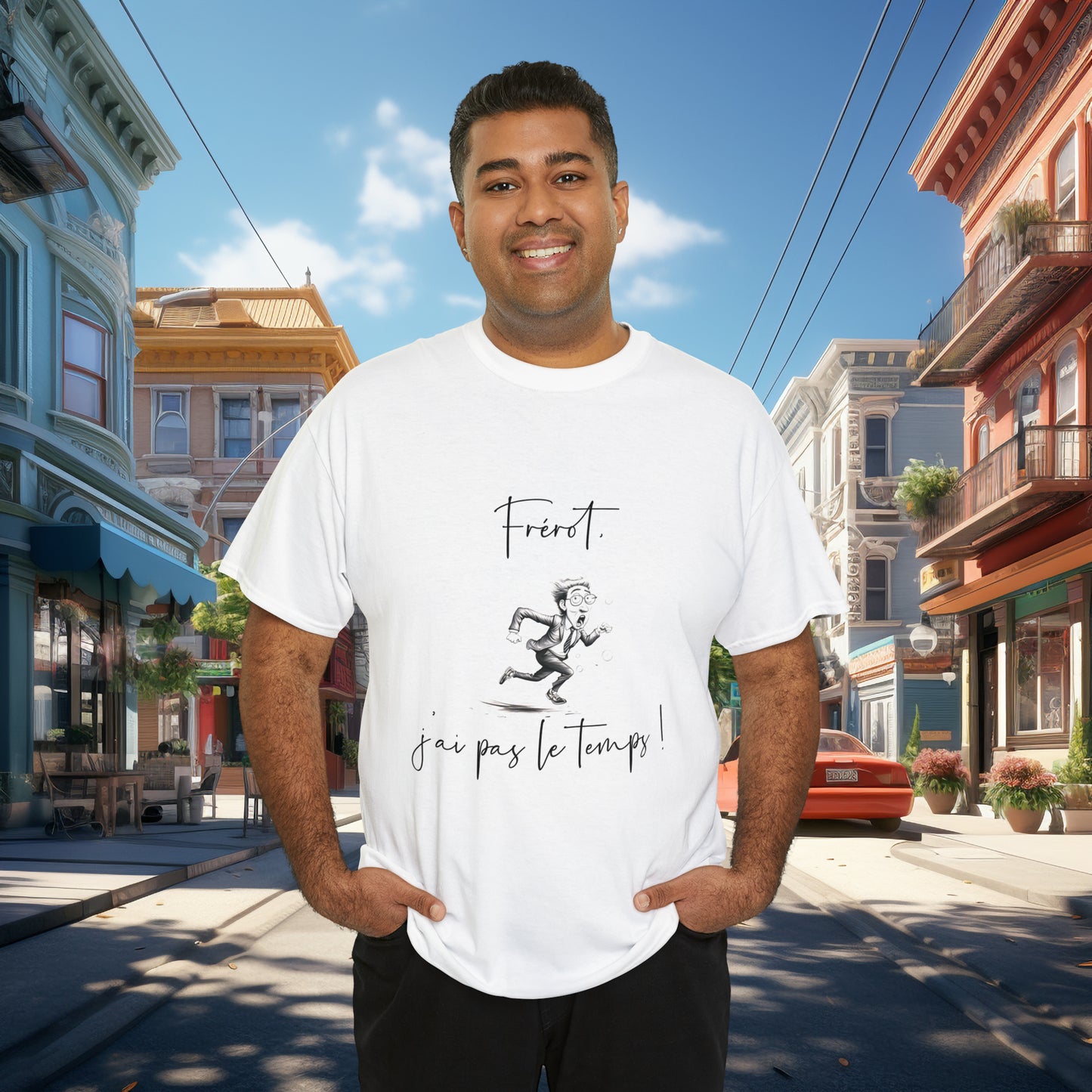 Frérot, j'ai pas le temps - T-shirt