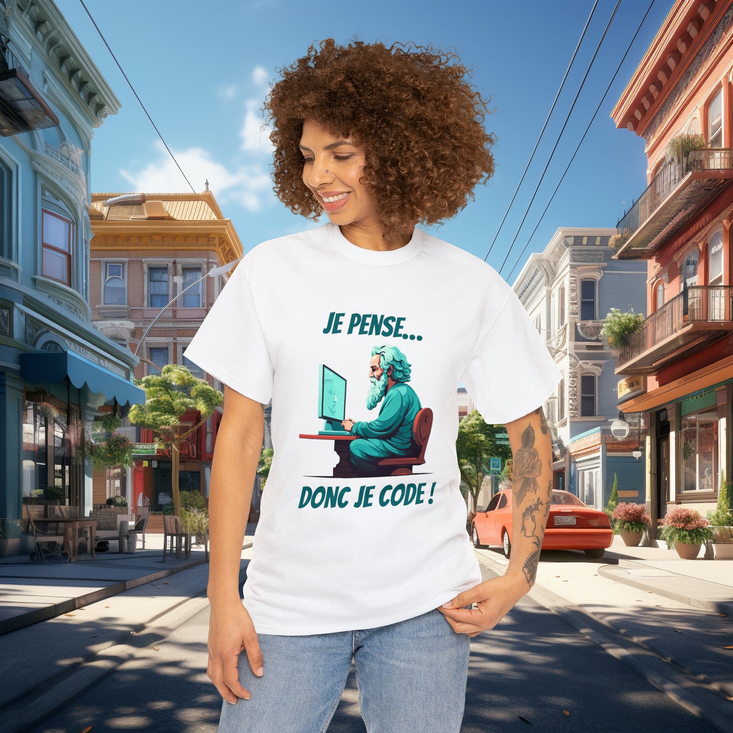 Je pense, donc je code ! - T-shirt