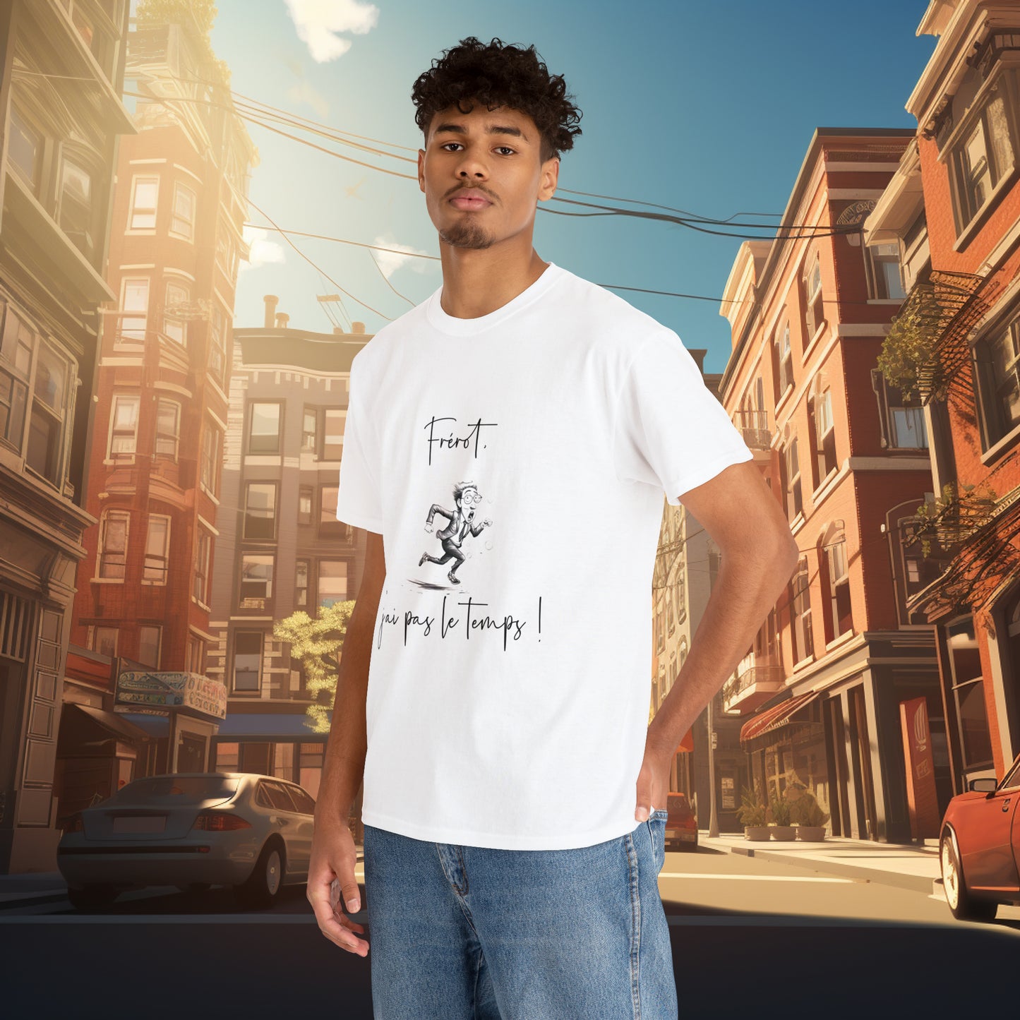 Frérot, j'ai pas le temps - T-shirt
