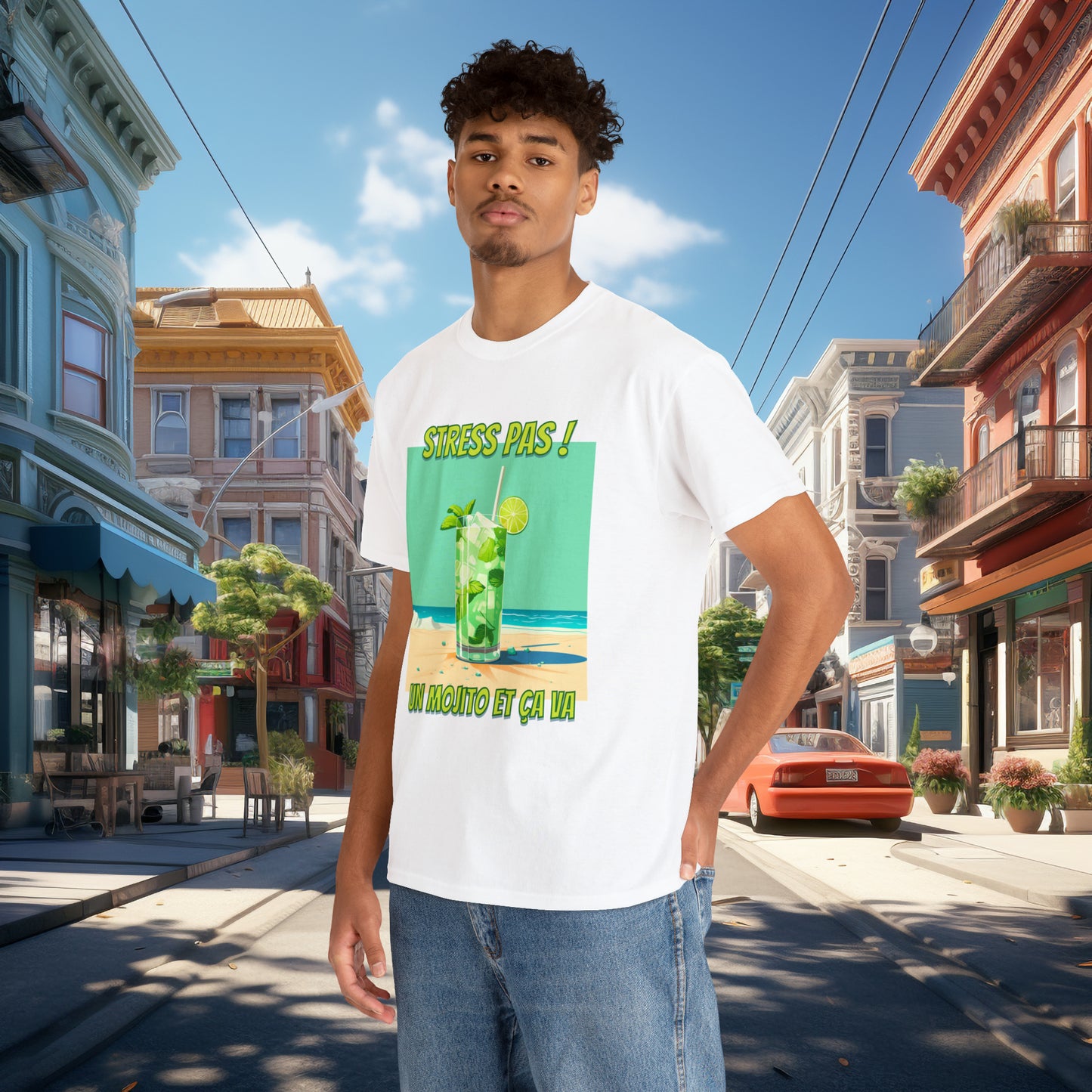 Stress pas, un mojito et ça va ! - T-shirt