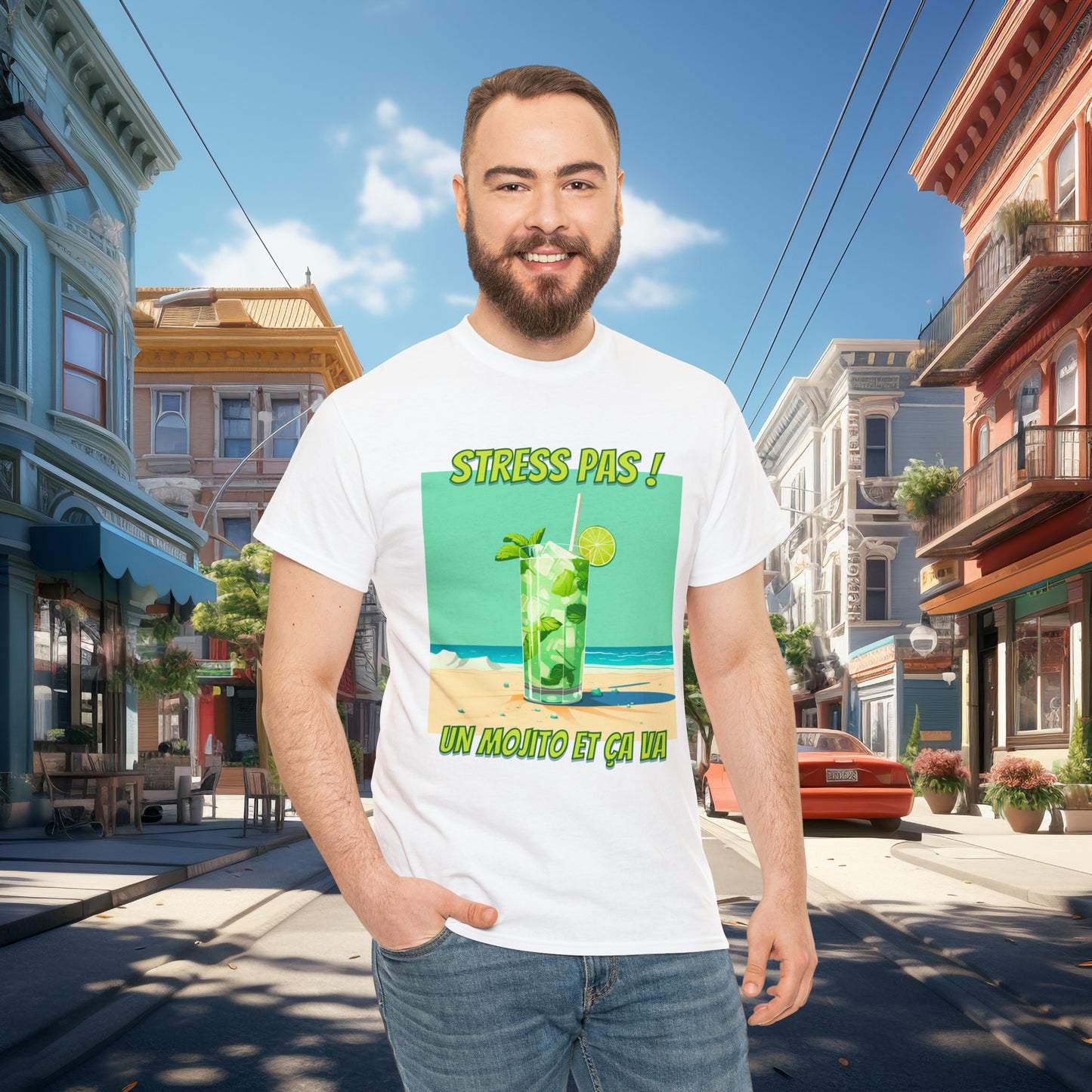 Stress pas, un mojito et ça va ! - T-shirt